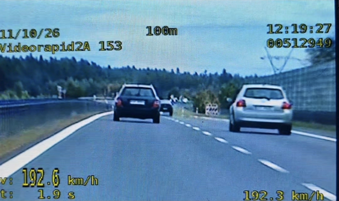 Pędził 192 km/h na S10, mimo iż nie miał uprawnień do kierowania